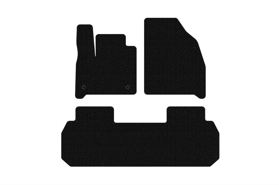 Chevrolet Traverse 2017– Gummimattor Carsuit (2 rader, svarta) Image