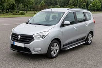 Dacia Lodgy 2012–2022 Sidosteg Line (2 st, aluminium) foto 1