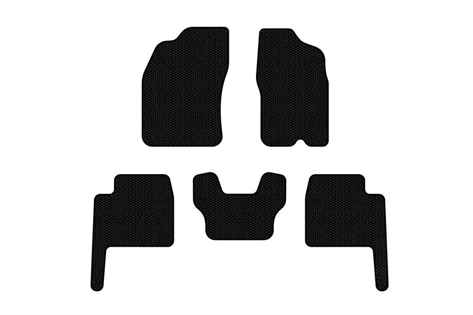 Dodge Durango 2004–2009 Carsuit gummimattor (Svarta) Image