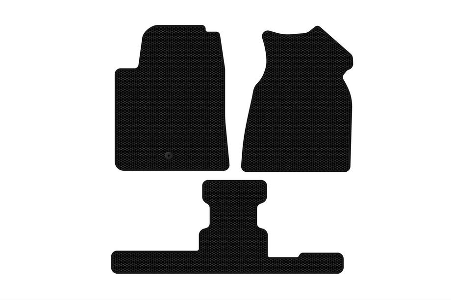 GMC Acadia 2006–2017 Gummimattor Carsuit (1:a + 3:e raden, 2013-2017, svarta) Foto 1