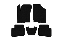 Kia Forte 2008–2024 Carsuit gummimattor (2008-2012, svarta) foto 1