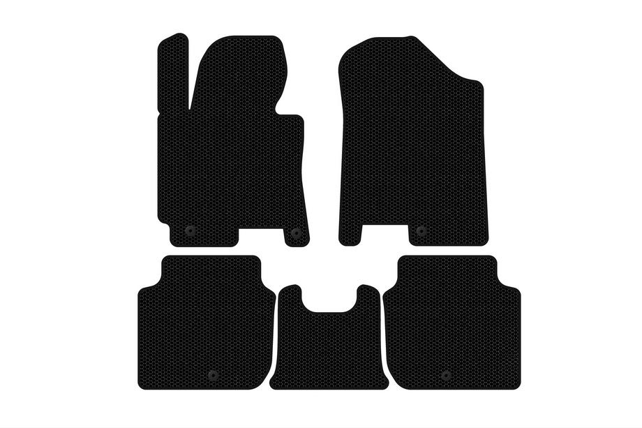 Kia Forte 2008–2024 Gummimattor Carsuit (2012-2016, svarta) Image