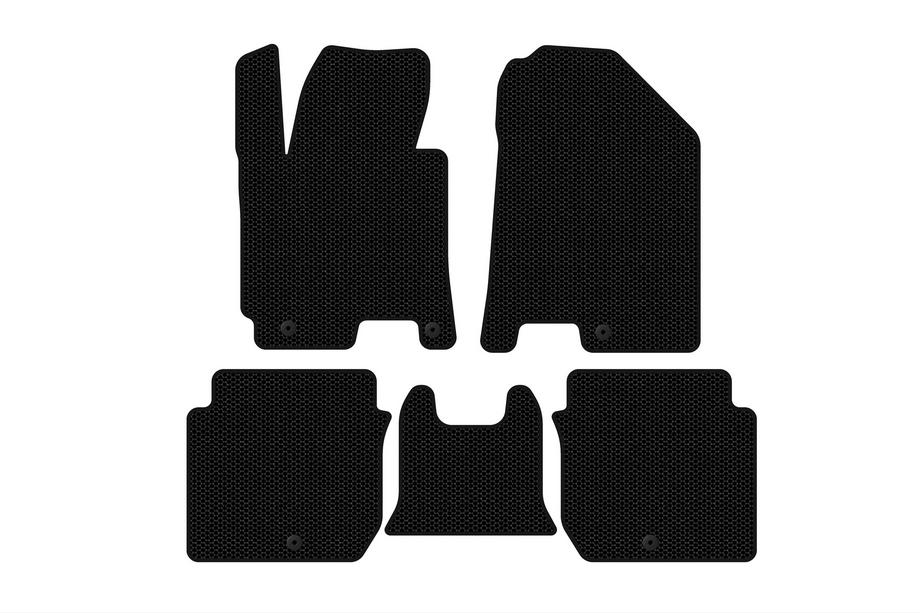 Kia Forte 2008–2024 Gummimattor Carsuit (2016-2018, svarta) Image