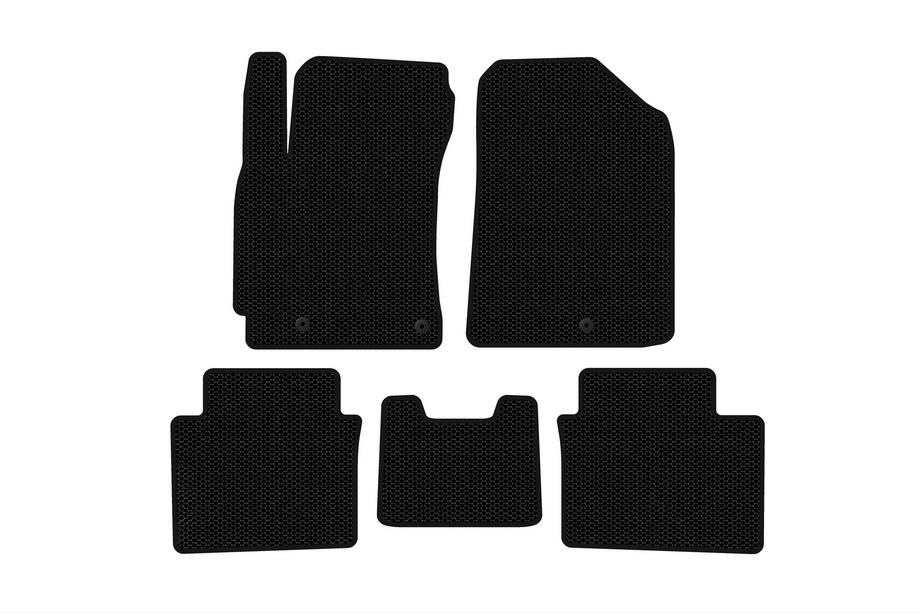 Kia Forte 2008–2024 Carsuit gummimattor (2018-2021, svarta) Image