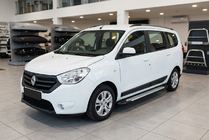 Dacia Lodgy 2012–2022 Sidosteg X5-typ (2 st, aluminium) foto 1