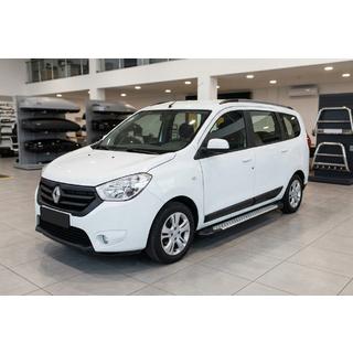 Sidosteg X5-typ (2 st, aluminium) Dacia Lodgy 2012–2022 foto 1