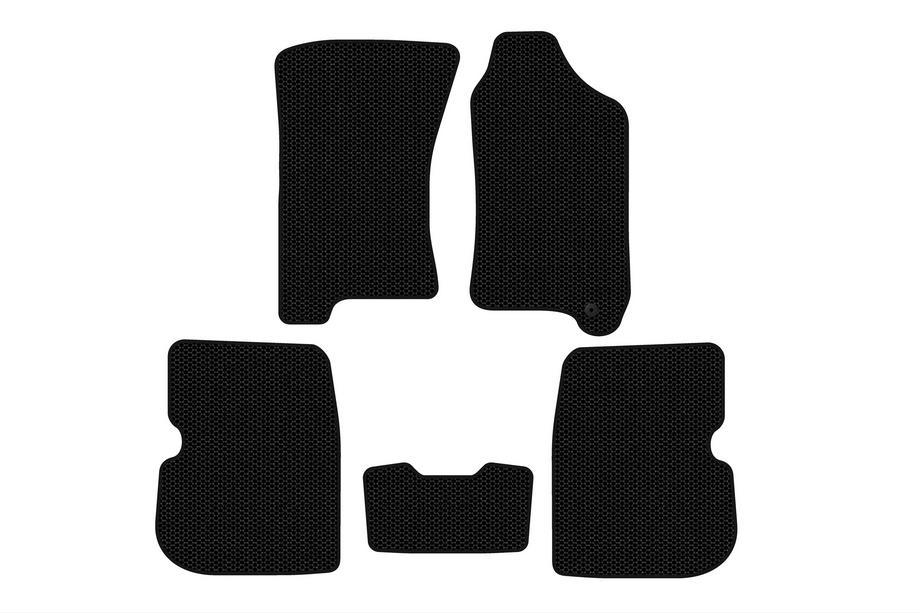 Subaru Forester 1997–2002 Gummimattor Carsuit (högerstyrd, svarta) Image
