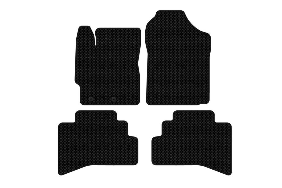 Toyota Prius C 2012–2019 Carsuit gummimattor (Svarta) Foto 1