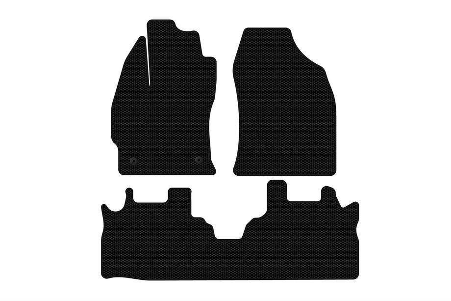 Toyota Prius Plus Gummimattor Carsuit (2 rader, svarta) Image