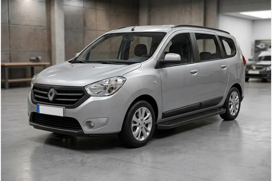 Renault Lodgy 2013–2022 Sidosteg Allmond Black (2 st, aluminium) Image