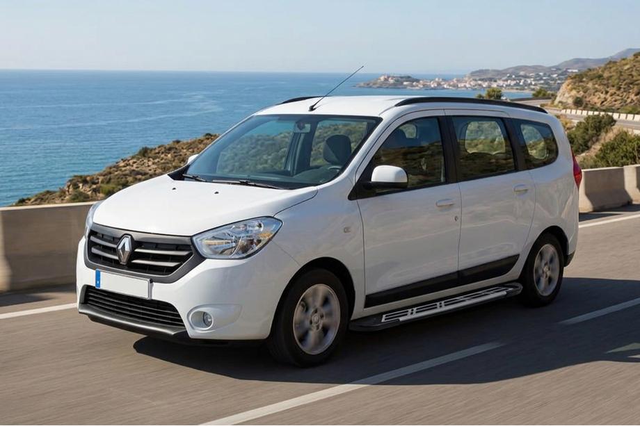 Renault Lodgy 2013–2022 Sidosteg Sunrise (2 st, aluminium) Image