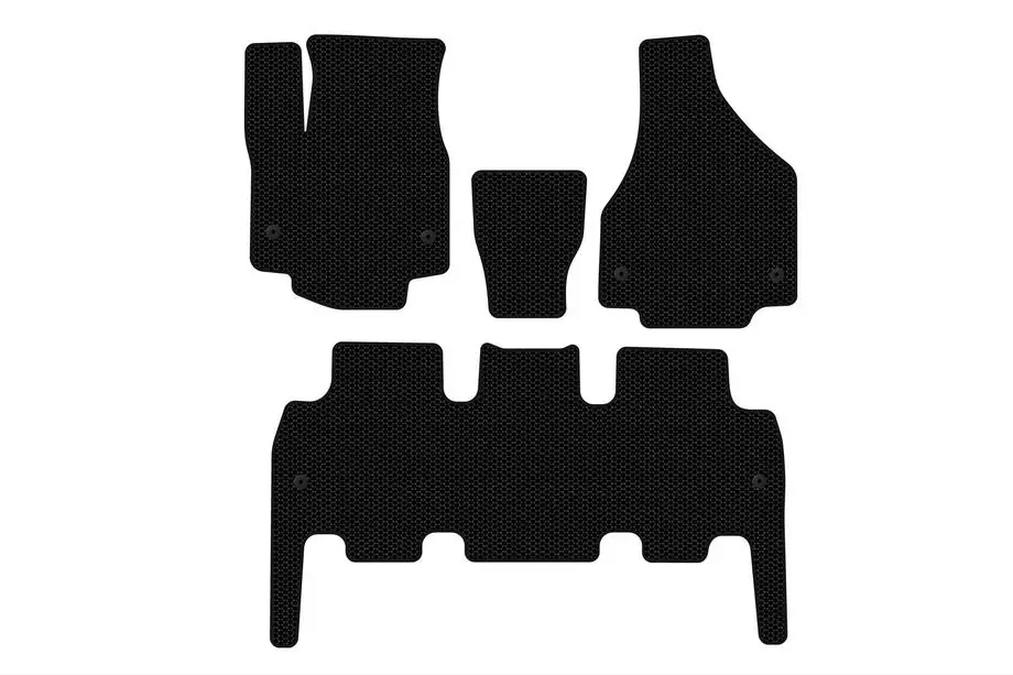 Chrysler Pacifica 2016– Carsuit gummimattor (Svarta) Image