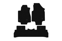Honda Pilot 2008–2015 Gummimattor Carsuit (2008-2012, 7-sits, svarta) foto 1