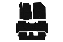 Acura MDX 2007–2013 Carsuit gummimattor för kupén (3 rader, svarta) foto 1
