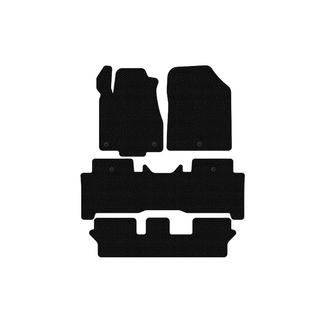 Carsuit gummimattor för kupén (3 rader, svarta) Acura MDX 2007–2013 foto 1