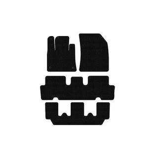Gummimattor Carsuit V1 (3 rader, svarta) Citroen C-4 Picasso 2013–2022 foto 1