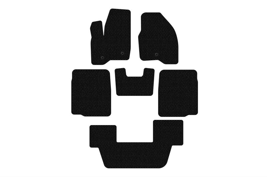 Ford Explorer 2011–2019 Gummimattor Carsuit (3 rader, 2011-2015, svarta) Image