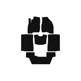Gummimattor Carsuit (2015-2017, 3 rader, 7-sits, svarta) foto 1