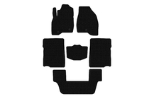 Ford Explorer 2011–2019 Gummimattor Carsuit (2017-2019, 3:e raden, 7-sits, svarta) foto 1