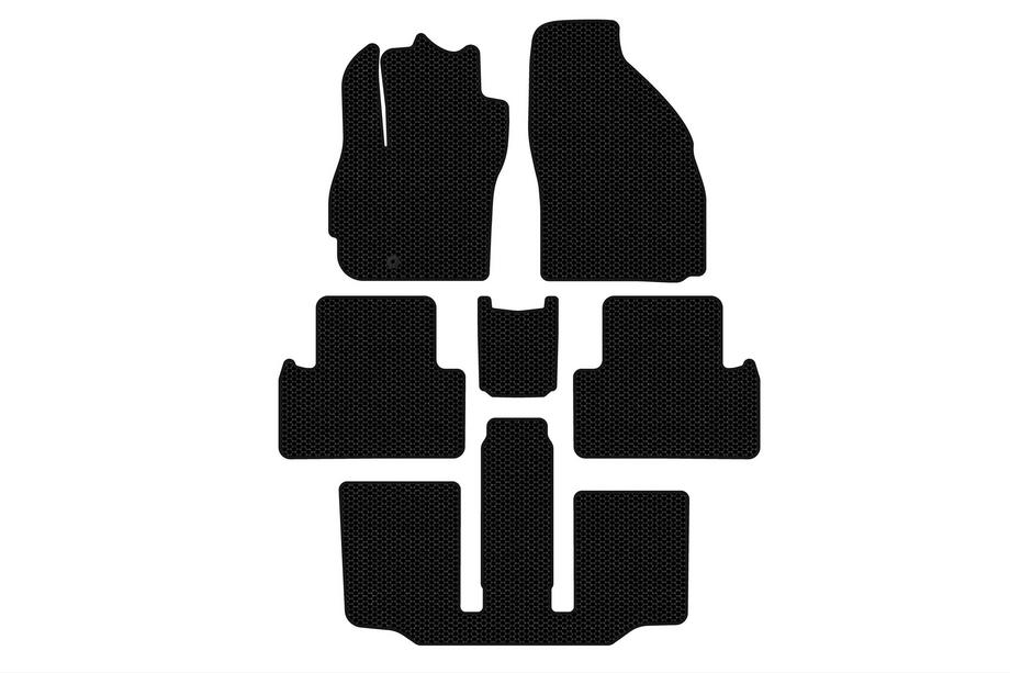 Mazda 5 2005–2009 Gummimattor Carsuit (3 rader, 7-sits, svarta) Image