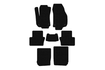 Opel Zafira B 2005–2011 Carsuit gummimattor för kupén (3 rader, svarta) foto 1