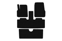Renault Espace 2002–2014 Gummimattor Carsuit (3 rader, 7-sits, svarta) foto 1