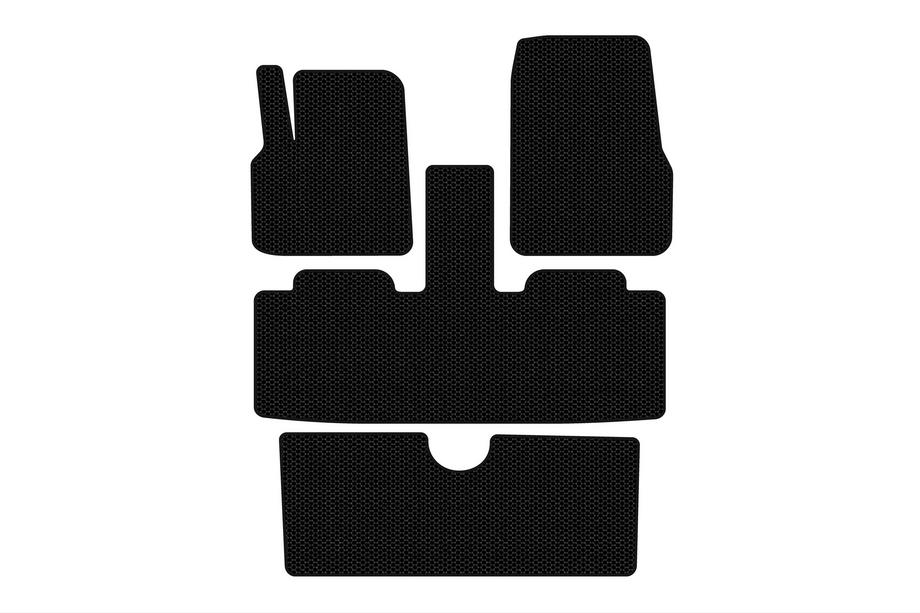 Renault Espace 2002–2014 Gummimattor Carsuit (3 rader, 7-sits, svarta) Image