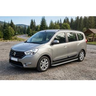 Sidosteg Tayga Grey (2 st, aluminium) Renault Lodgy 2013–2022 foto 1