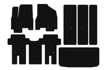 Kia Carnival 2014–2020 Gummimattor Carsuit (komplett set för kupén, svarta) foto 1