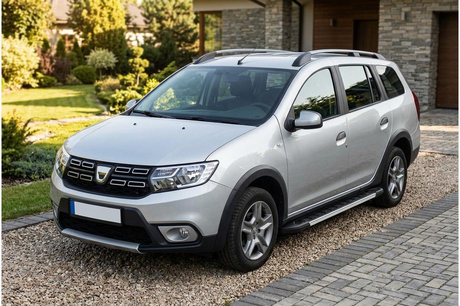 Dacia Logan MCV 2013–2020 Sidosteg RedLine V1 (2 st, aluminium) Image