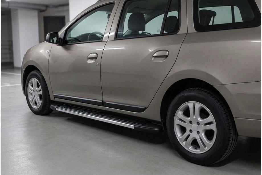 Dacia Logan MCV 2013–2020 Sidosteg Duru (2 st, aluminium) Image