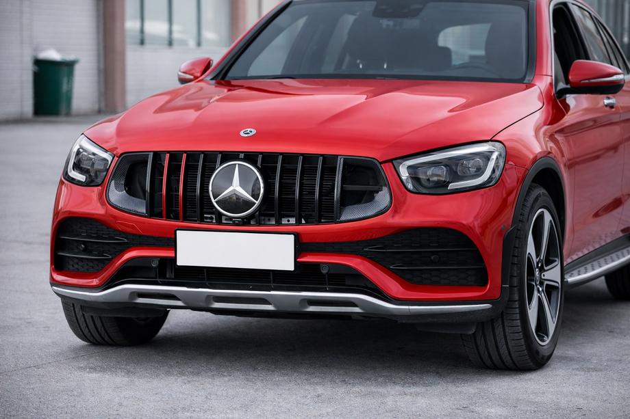 Mercedes GLC Coupé C253 2016–2023 Frontgrill GT Panamericana GT-R (för GLC 43 AMG/GLC 63 AMG/AMG-Line 2019-2022) Image