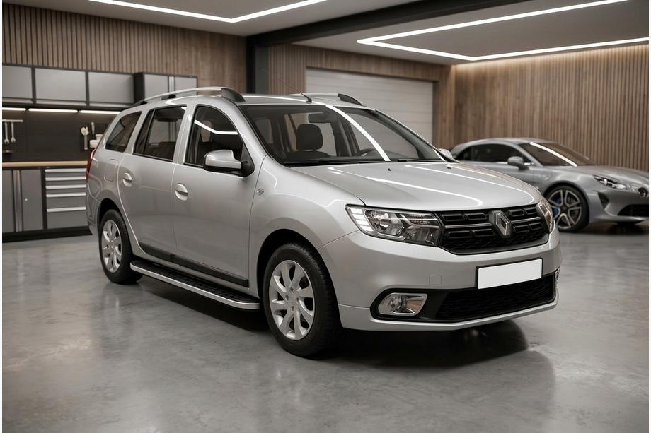 Dacia Logan MCV 2013–2020 Sidosteg Tayga (2 st, aluminium) Image