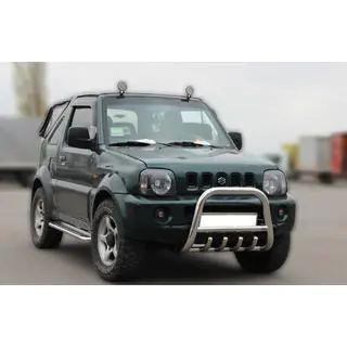 Frontbåge F2-01 (rostfritt stål) Suzuki Jimny 1998–2018 foto 2