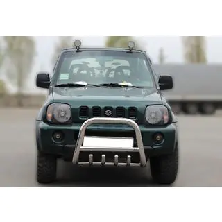 Frontbåge F2-01 (rostfritt stål) Suzuki Jimny 1998–2018 foto 1