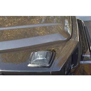 Blinkers på motorhuv W464-Black V2 (2018-2022, 2 st) foto 3