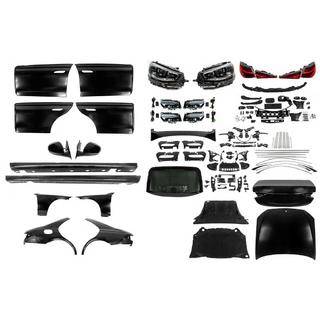Facelift-kit till W223 med dörrhandtag och lister (utan stötfångare)