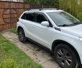 Suzuki Vitara 2015– Takräcke (lastbågar) för integrerade takrails, låsbara WingCarrier V2 (2 st) foto 2