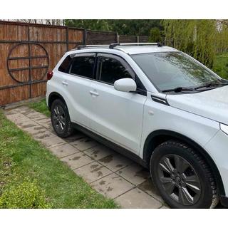 Takräcke (lastbågar) för integrerade takrails, låsbara WingCarrier V2 (2 st) Suzuki Vitara 2015– foto 2
