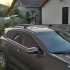 Kia Sportage 2015–2021 Takräcke (lastbågar) för integrerade takrails, låsbara WingCarrier V2 (2 st) Svart foto 17