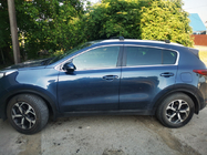Kia Sportage 2015–2021 Takräcke (lastbågar) för integrerade takrails, låsbara WingCarrier V2 (2 st) Svart foto 1