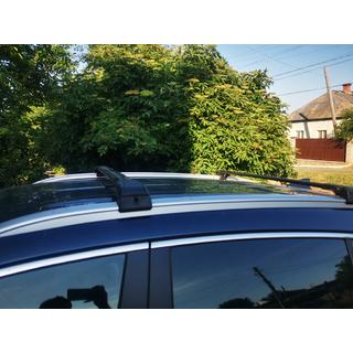 Takräcke (lastbågar) för integrerade takrails, låsbara WingCarrier V2 (2 st) Kia Sportage 2015–2021 foto 2