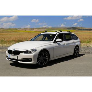 Takräcke (lastbågar) för integrerade takrails, låsbara WingCarrier V2 (2 st) BMW 5-serien F10/F11 2010–2016 foto 1