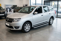 Renault Logan MCV 2013–2022 Sidosteg Fullmond (2 st, aluminium) foto 1