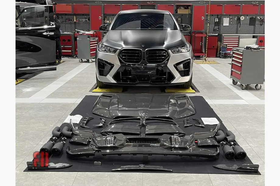 BMW X6 G06 2019–2027 Bodykit-kit för X6M F96 LRT-Design Carbon (2023+) Image
