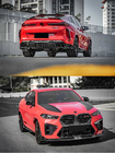 BMW X6 G06 2019–2027 Karosskit för X6M F96 SQ-Design Carbon (2023+) foto 2