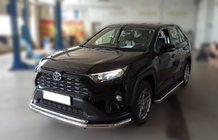 Toyota Rav 4 2019–2025 Frontbåge F3-10 (rostfritt stål) foto 2