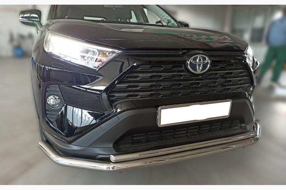 Toyota Rav 4 2019–2025 Frontbåge F3-10 (rostfritt stål) Image