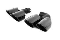 BMW X3 G01 2018– Bakre diffuser med avgasslutstycken (för F97/M-Sport 2022-2024) foto 5