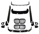 BMW X7 G07 2019– Warrior Black bodykit (för M-Sport 2018-2022) foto 1